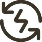 Icône de protection contre les fuites d'énergie